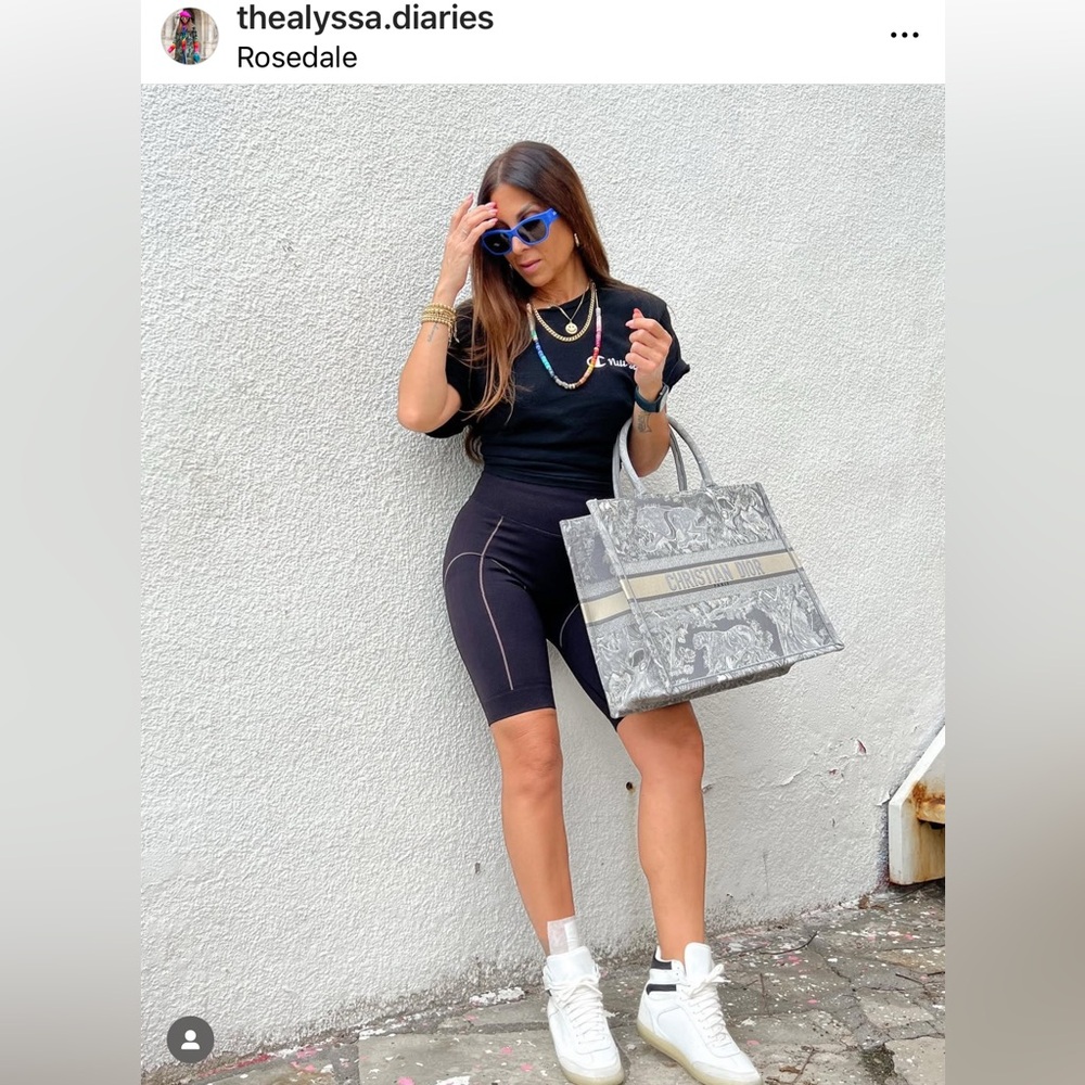 Dior Large Book Tote Ecru & Gray Brand New with dustbag - Picture 7 of 7